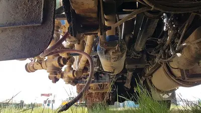 USED 1980 MACK DM600 TWIN STEER HEAVY DUTY OILFIELD PUMP / KILL TRUCK