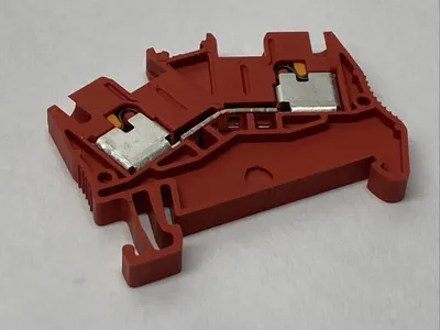 PTS 2,5 RD,1037083 | Phoenix Contact PTS 2,5 RD Feed-Through Terminal Block Red 1037083 LOT OF 42 - New Other