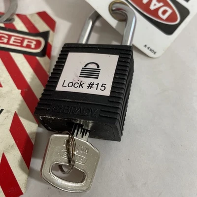 Brady Lock Box Lock Out For Safety Box Red (Everything In Photos Included)