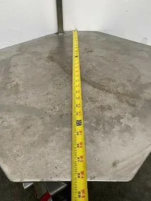 Stainless Steel 26" x 24" x 57" Cart w/ Casters