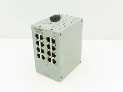Allen Bradley 1783-US16T Stratix 2000 Unmanaged Ethernet Switch 16-Port Ser B