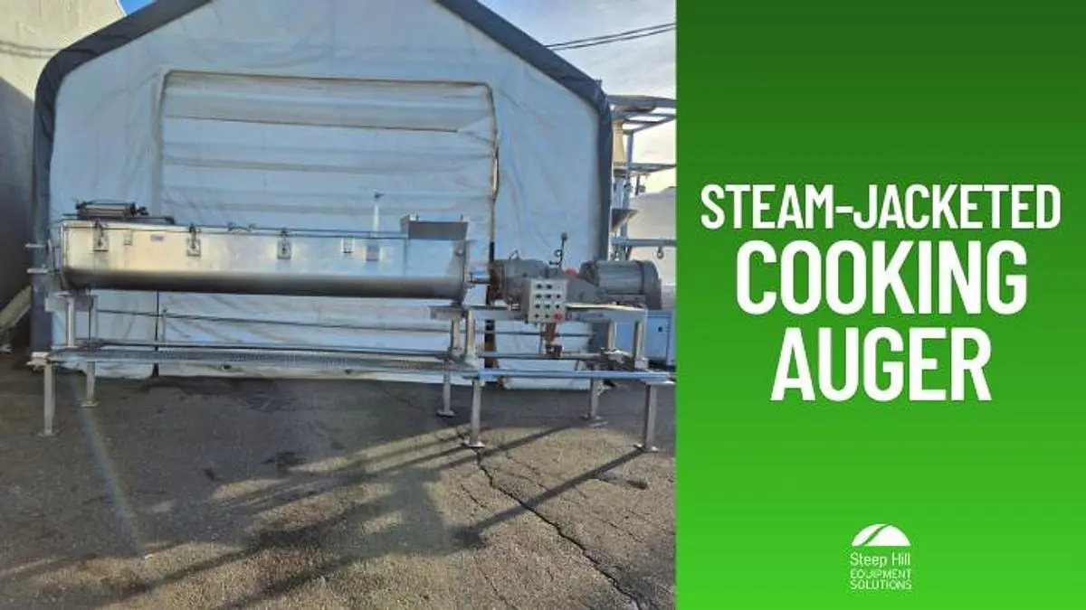 Steam Jacketed Cooking Auger