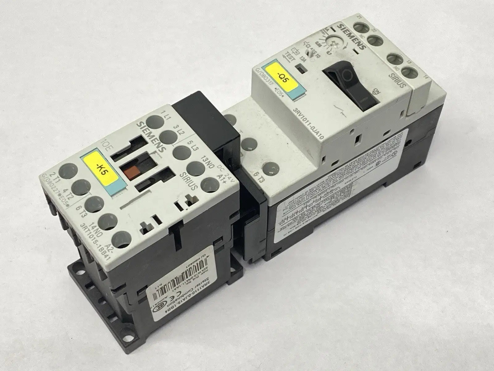 Used Siemens Contactor Starter Combination 0.7-1A 400VAC 24VDC Starters Michigan US | Maverick Industrial Sales #1401892