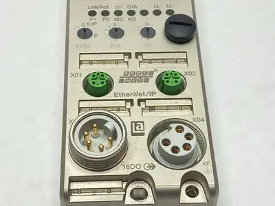 USED LUMBERG AUTOMATION MULTIPROTOCOL I/O DEVICE 8X M12 934882002