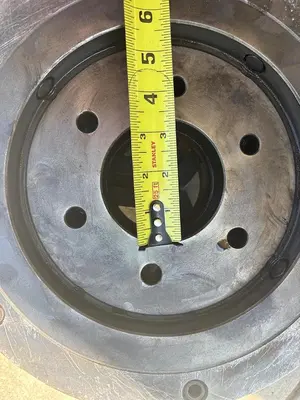 PHASE 2,  12" 3-Jaw Chuck 4" Hole Self Centering Jaws