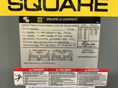 Square D _UNKNOWN_ Power Transformers | Equipment Recovery Corp. (11)