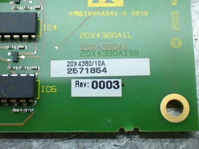 Used CONVERTEAM 20X4380/10A Printed Circuit Boards (PCB) Ohio US | HGR 24 #911384
