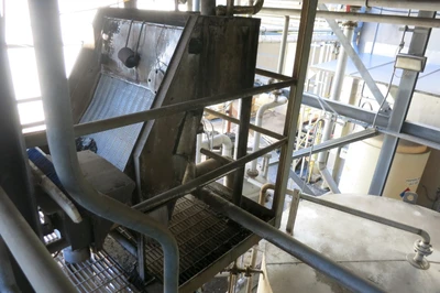 Bauer Hydro sieve, dewatering screen, 40" x 40"