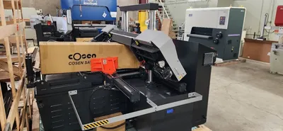 COSEN C-320NC Horizontal Dual Column Band Saws | Fahey Machinery Co., Inc. (3)