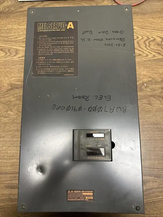 Used MITSUBISHI MR-A-7000P Industrial Controls | Surplus Asset Holdings #1221008