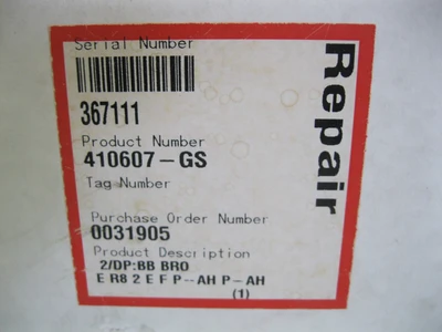 USED Flowserve 410607-GS