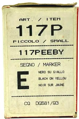 New | in-Stock Grafoplast 117PEEBY Blank Label Michigan US | Maverick Industrial Sales #1401731