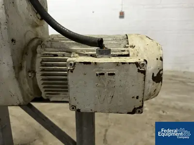 USED Scott Turbon Mixer 40 Gal Scott Turbon dual shaft paddle Mixer, S/S
