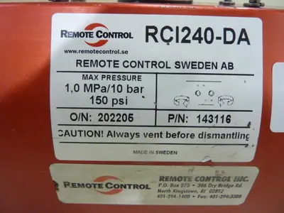 USED REMOTE CONTROLS RCI240-DA