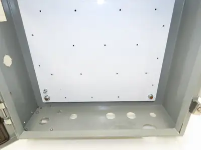 Saginaw SCE-20H2006LP Electrical Enclosure 20x20x6" Backplate Knockout Wallmount
