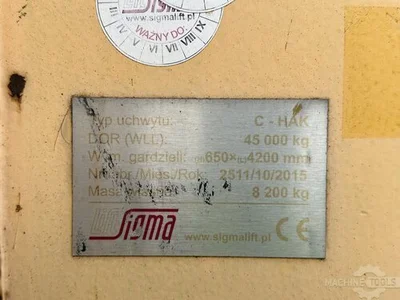 USED 2015 LIFT SIGMA C-HAK