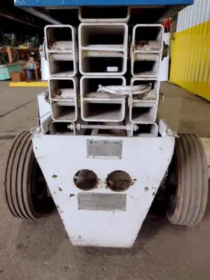 19' MARK INDUSTRIES MODEL #J19 SCISSOR MAN LIFT: STOCK #18153