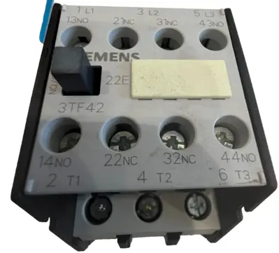 NEW SIEMENS 3TF4222-0AJ2 CONTACTOR 3TF42220AJ2
