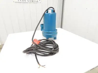Barnes 3SE1074L Submersible Sewage Ejector Sump Pump 3"NPT 1Hp 240V 1PH 200GPM