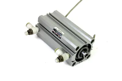 SMC CDQ2B40-75DC Pneumatic Compact Cylinder, 40mm Bore, 75mm Stroke