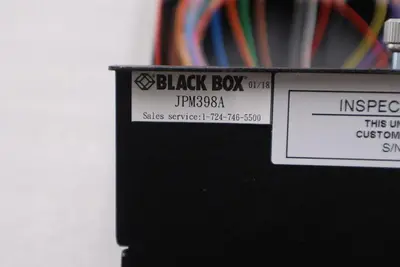 Black Box JPM398A JPM39 Series DIN Rail Mini Fiber Enclosure STOCK K-1119-A