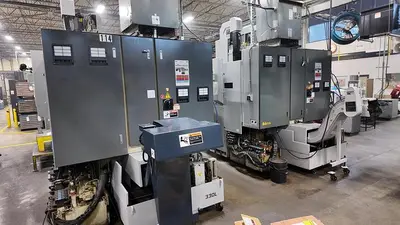 Used 2007 KITAKO VT4-350 4 SPINDLE VERTICAAL TURNING CENTER CNC Lathes | Harbor Machinery Inc. #1283409
