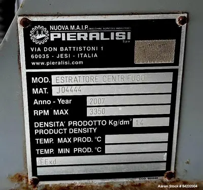 USED PIERALISI JUMBO 3