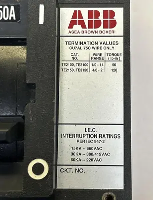 USED ABB TE3150