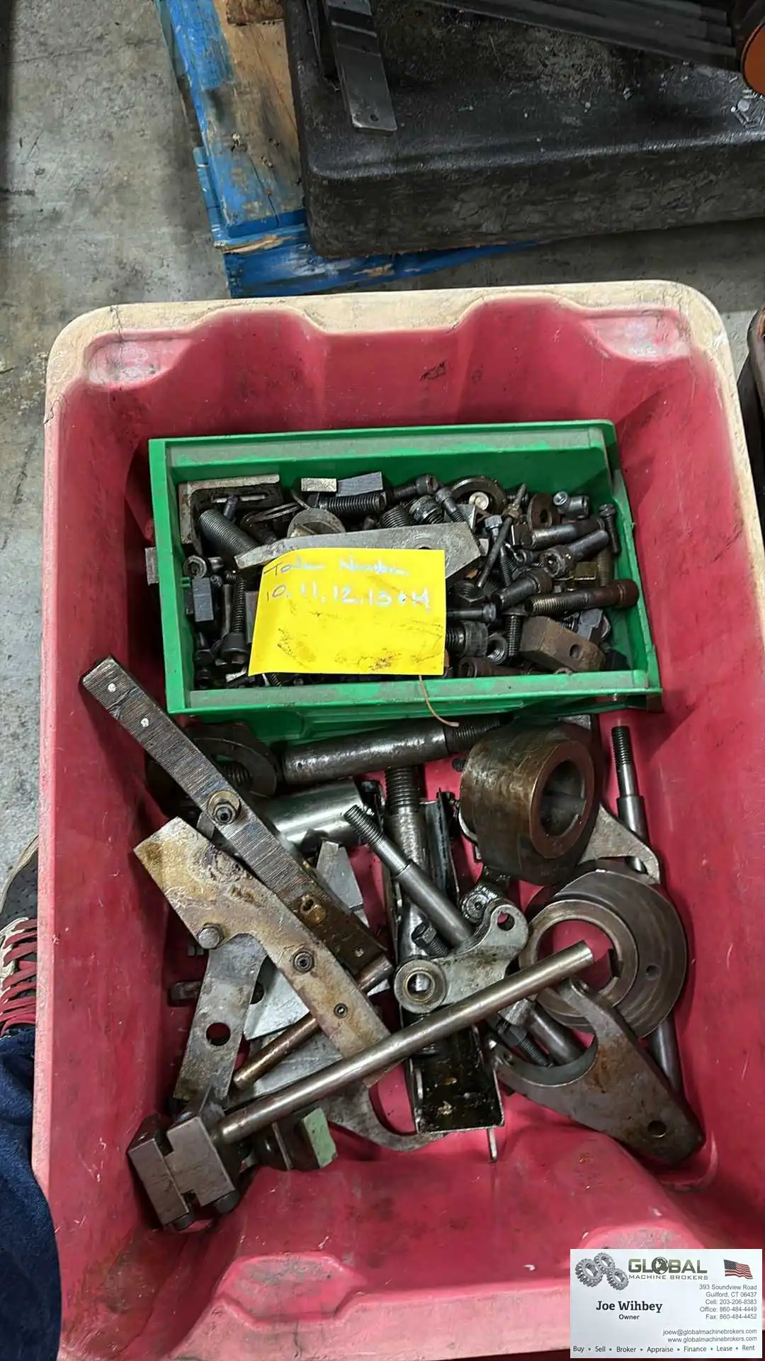 US Baird Center Bearing Screws - (2)7/8"x12-1/2" - 3/4-10 Thread