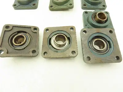 Hytrol/Dodge/AMI F206H SC206 4-Bolt Flange Mount Bearing 1-3/16" Bore  Lot of 10