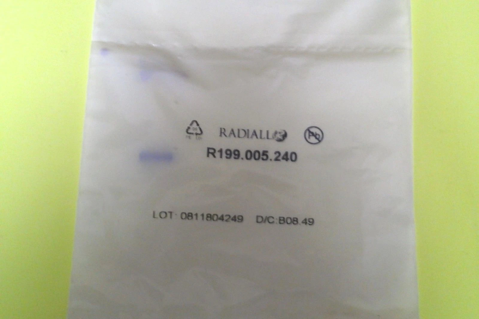 NEW RADIALL CABLE TERMINATED, MALE, RF CONNECTOR, CRIMP, PLUG