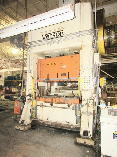 Used 1970 VERSON S2-250-72-48 Straight Side Presses | Presses for Industry #406986
