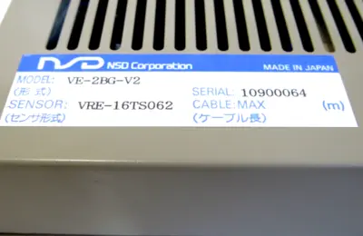 NEW NSD CORPORATION VE-2BG-V2 CONTROLLER UNIT VE2BGV2