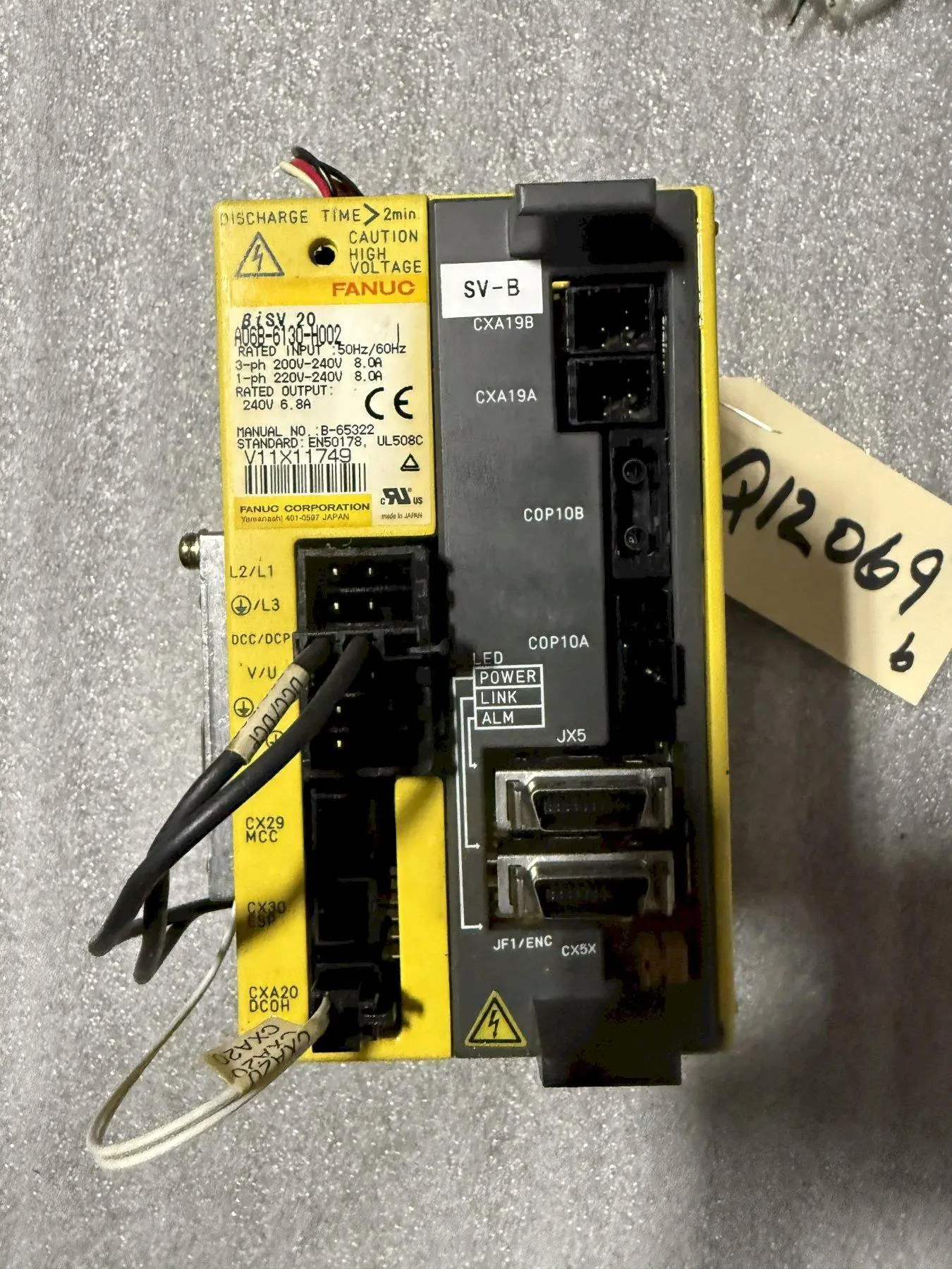 USED Fanuc A06B-6130-H002