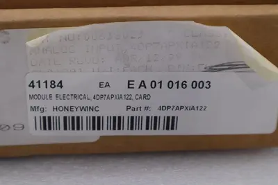 NEW IN BOX Honeywell Assy. No. 4DP7APXIA122-F Input Module Board STOCK G610