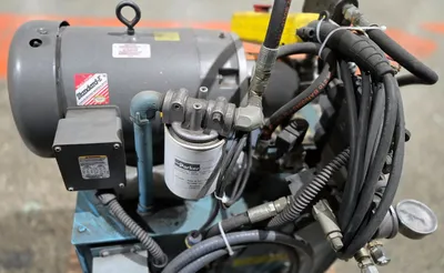 INDUSTRIAL HYDRAULIC POWER UNIT w/ 7.5 HP Motor USED