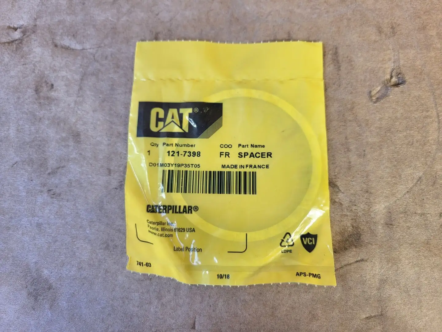 NEW CATERPILLAR 121-7398