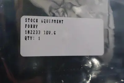 NEW FORRY 102233 REV G PC OPTICS PROCESSOR BOARD STOCK G654