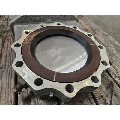Surplus 10" United Conveyor Corporation Stainless Steel Knife Gate Valve