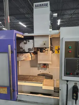 Used 2004 SHARP SV-2412 Vertical Machining Centers Pennsylvania US | Hildebrand Machinery Co. #1481790