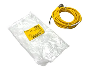 New | in-Stock Turck Minifast Connector Cordset 7/8"-16UN Female 4-Pin 4m U2045 Disconnects Michigan US | Maverick Industrial Sales #1391299