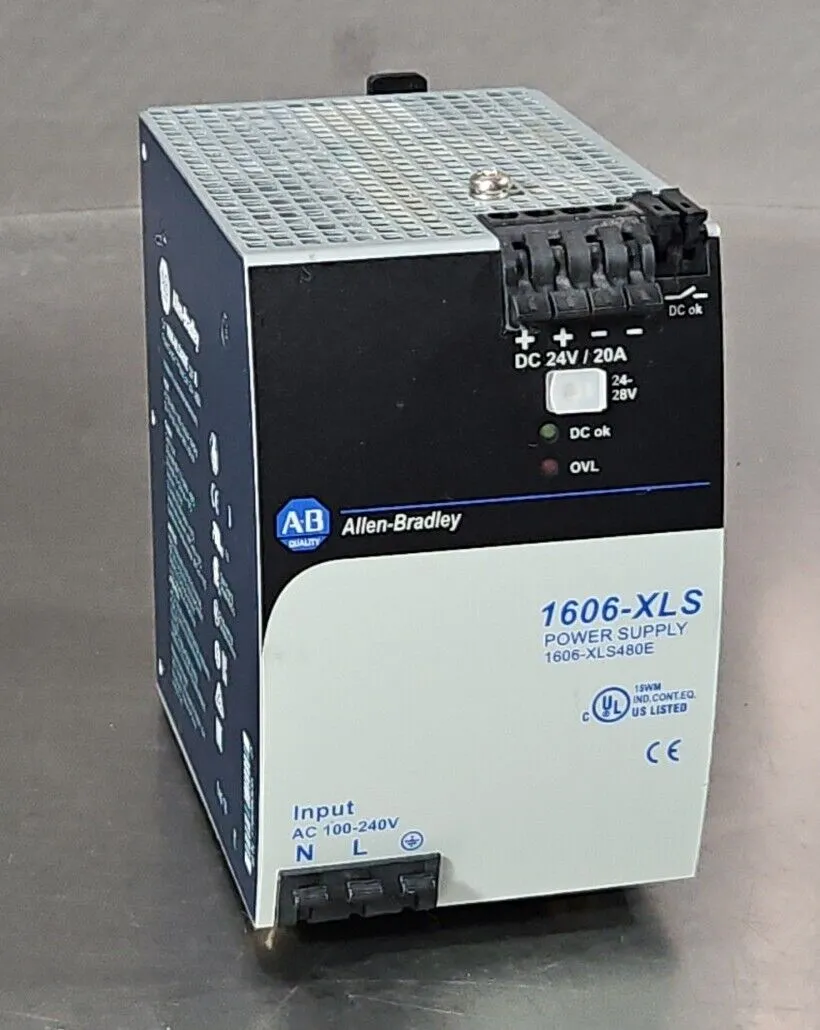 Allen-Bradley 1606-XLS480E SER A. Power Supply 4E-20