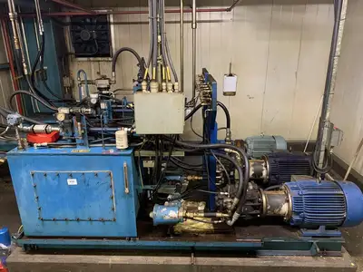 Twin Hydraulic Power Pack, 20HP + 40HP Motors