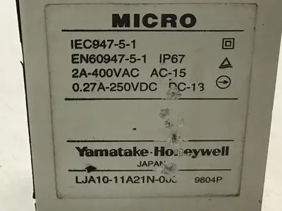 USED YAMATAKE LJA10-11A21N-003
