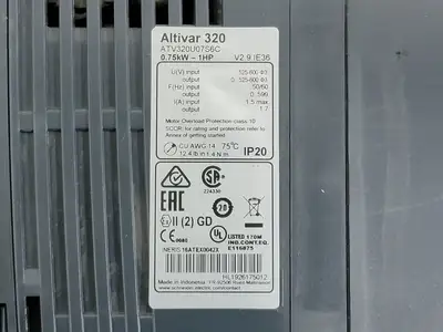 USED SCHNEIDER ELECTRIC ATV320U07S6C