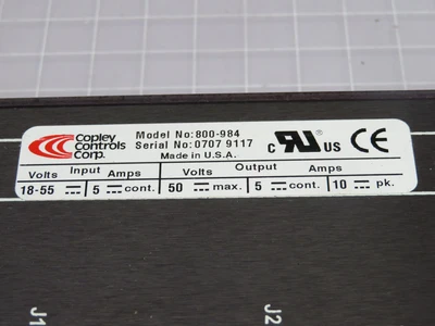 Used COPLEY CONTROLS _UNKNOWN_ Servo Drives | OCO Industrial #1670922