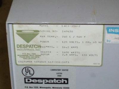 USED DESPATCH LAC1-38A