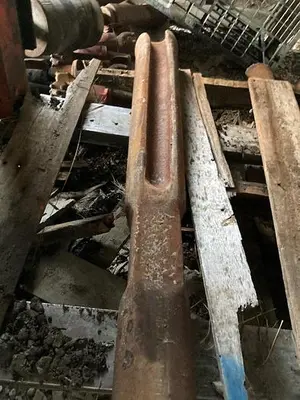 Used AFTERMARKET 5” X 45" CHISEL CABLE TOOL BUTTON BIT Tool Bits Pennsylvania US | East West Machinery & Drilling #1417184