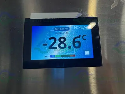USED NORLAKE NSWDF492SSS/0A WHITE DIMOND SERIES DOUBLE DOOR FREEZER - 20°C, 49 CU. FT.