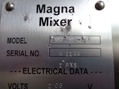 Used 2004 MAGNA 50H-4C1 Roller Bar - Triple Bar Mixers California US | BakeryEquipment.com #1555122